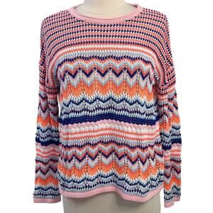 LILLY PULITZER Samora Striped Sweater Medium